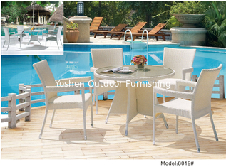 China 5-piece  rattan outdoor dining set -8019 supplier