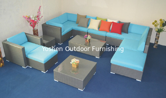 Muebles para exteriores Sofá modular de rotín colección-09series