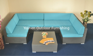 Muebles para exteriores Sofá modular de rotín colección-09series