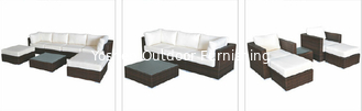 Sofá modular de rotán para exteriores serie 15