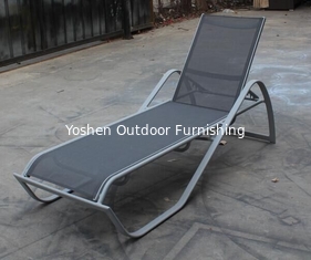 Cuadro de aluminio con tejido tesline cama de sol cama de día tumbona