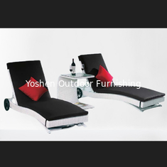 Muebles para patio, silla de estar resistente a los rayos UV, cama de sol, piscina, aluminio...
