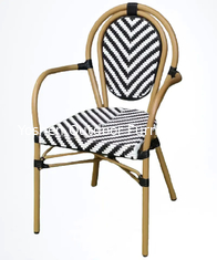 Muebles para exteriores de bambú balcón de hotel de lujo Balcón de complejo balneario Balcón de jardín de bambú Sillones de bambú Sillones para exteriores de bambú---YS5615