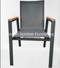Muebles de exteriores de ratas silla de mimbre de plástico muebles de patio trasero silla cómoda silla de puerta---6209