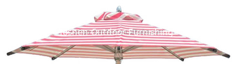 10 pies Reposición sombrilla de color beige Cubre 8 costillas mercado Patio sombrilla Canopy Cover lienzo para sombrillas al aire libre