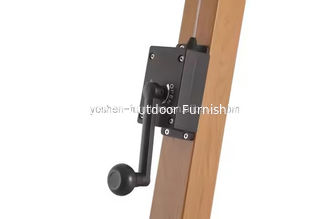 Piezas de manivela para sombrilla de patio, piezas de reparación de sombrillas de jardín, repuestos para sombrillas de exterior, accesorios de manivela manual