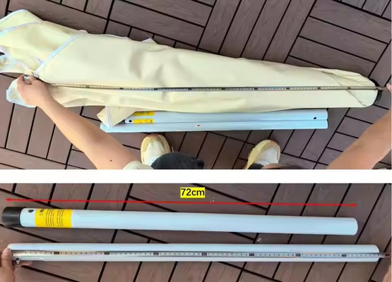 Sombrilla de patio portátil Yoshen de 6.5 pies con parasol, toldo, sombrilla de pesca, sombrilla de piscina, ligera, plegable, para exteriores