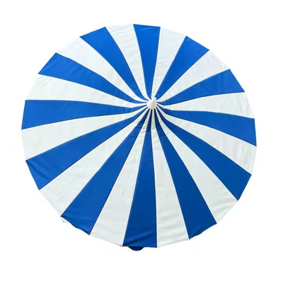 8.5 pie de acero inoxidable durable Pollo White Paraguas Pagoda Pagoda de peso ligero Paraguas al aire libre Parasol