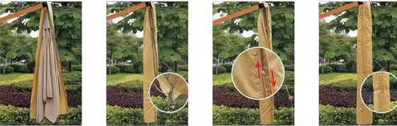 Sombrillas de exterior, sombrillas de playa, sombrillas de jardín con voladizo, sombrilla colgante con logotipo personalizado