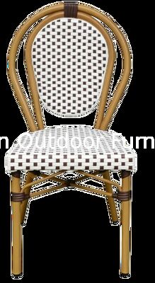 Empilable todo tiempo impermeable silla de la piscina exterior estilo francés diseño para uso hotel jardín piscina