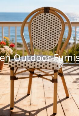 Empilable todo tiempo impermeable silla de la piscina exterior estilo francés diseño para uso hotel jardín piscina