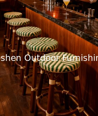 Taburetes de bar rústicos franceses vintage al por mayor, de ratán y mimbre, para mostrador, sillas de bistró