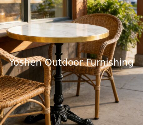 Mesas Redondas para Eventos Fiesta Mesa de Centro de Piedra  bar Sillas y Mesa de Exterior