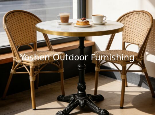 Mesas Redondas para Eventos Fiesta Mesa de Centro de Piedra  bar Sillas y Mesa de Exterior