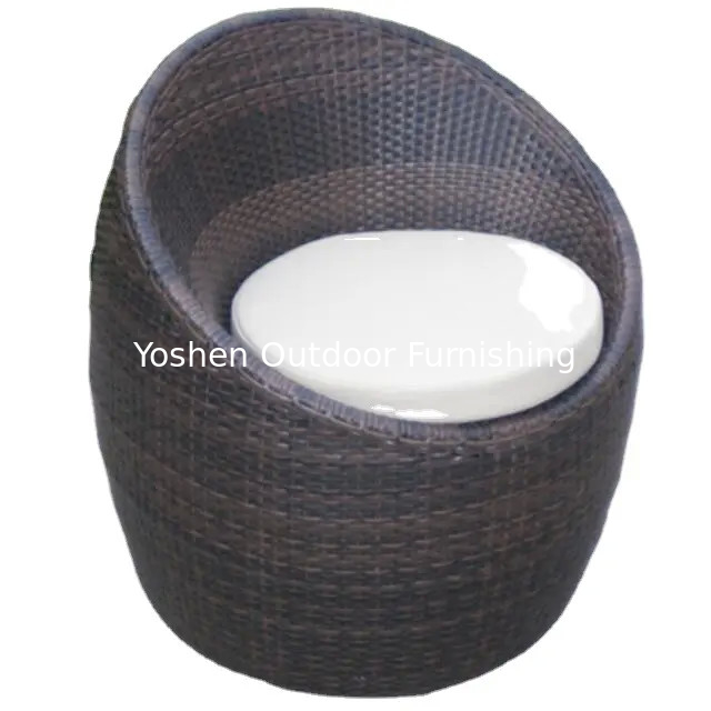 Silla de salón de mimbre de ratán silla de salón de estilo antiguo/moderno/moderno silla de salón muebles de silla de espera de plástico---YS5682