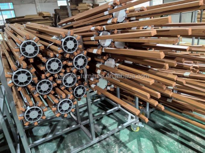 Cubiertas para sombrillas de tejido impermeables y solares de alta calidad 11