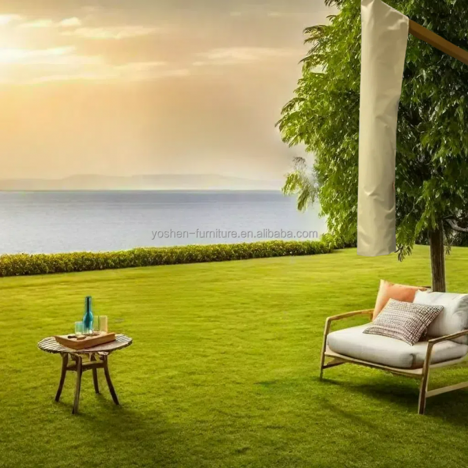 13 FT Impermeable para el exterior Protector de sombrillas Gran porta-sombreras de reposición 0