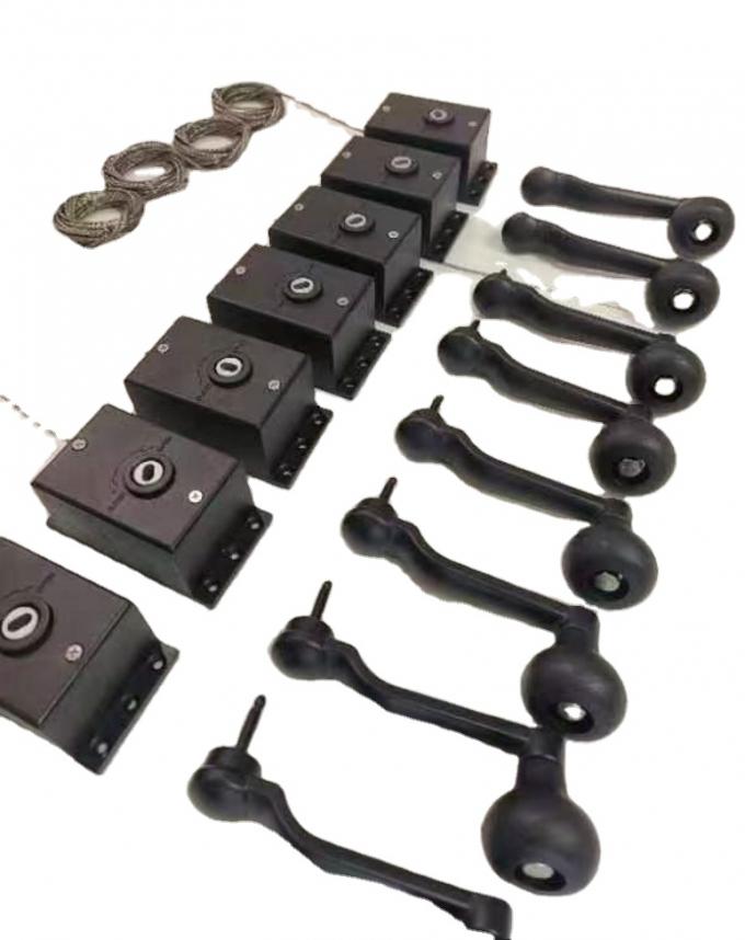 Accesorios para sombrillas de patio piezas de repuesto guindillero de mano manija de manivela de mano 6