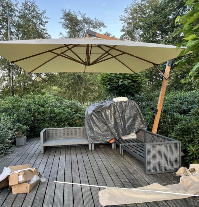 Accesorios para sombrillas de patio piezas de repuesto guindillero de mano manija de manivela de mano 10