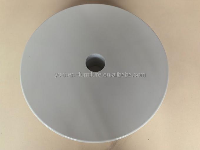 14.5''Portable Tabla de paraguas Patio Estante de bebidas de la piscina Blanco de plástico redondo de la playa de la playa de la playa 4