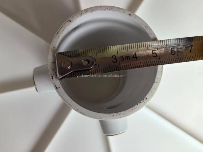 14.5''Portable Tabla de paraguas Patio Estante de bebidas de la piscina Blanco de plástico redondo de la playa de la playa de la playa 7