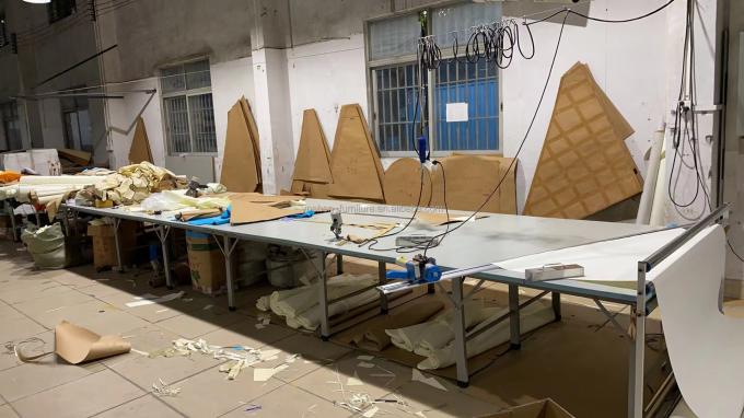 9 pies de playa verde al aire libre Tassel Paraguas Paraguas Hotel Crochet Paraguas tejido Macrame Paraguas 13