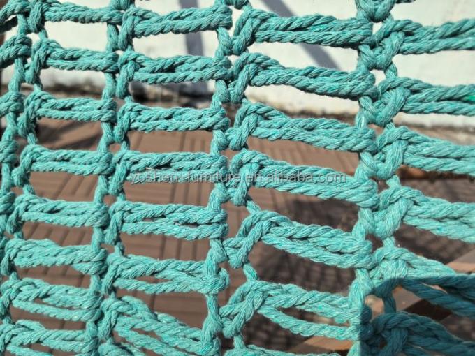 9 pies de playa verde al aire libre Tassel Paraguas Paraguas Hotel Crochet Paraguas tejido Macrame Paraguas 5