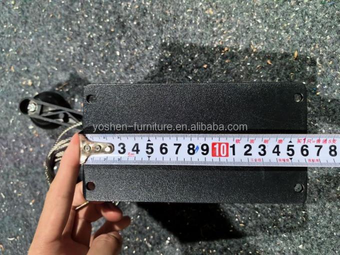 Paraguas de patio de reemplazo manija de manivela gancho tapa freno de resorte tornillos de fijación de manija Grub tornillo 3