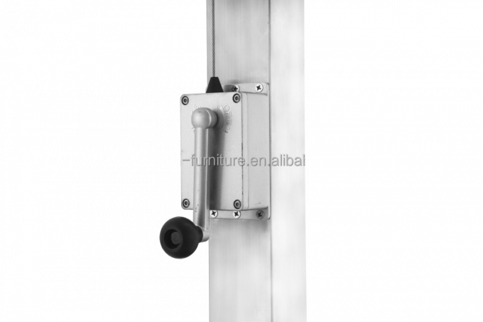 Paraguas de patio de reemplazo manija de manivela gancho tapa freno de resorte tornillos de fijación de manija Grub tornillo 6