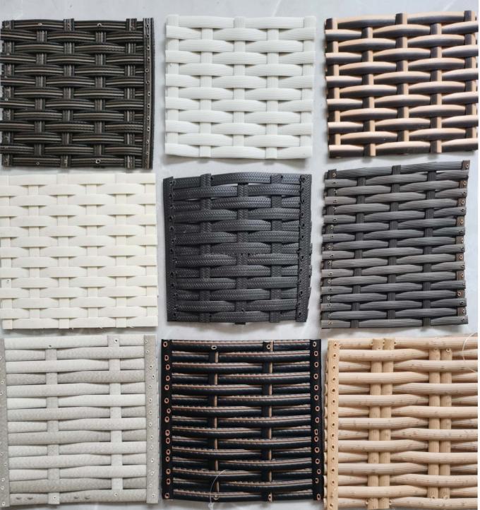 Accesorios para piscina: Gabinete de almacenamiento de ratán, carrito de mimbre para toallas junto a la piscina 12