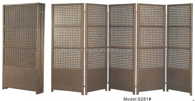 Fabricados para oficinas, hoteles y decoración Panel de pared de partición Pantalla de pared plegable Cerco de jardín plegable 0