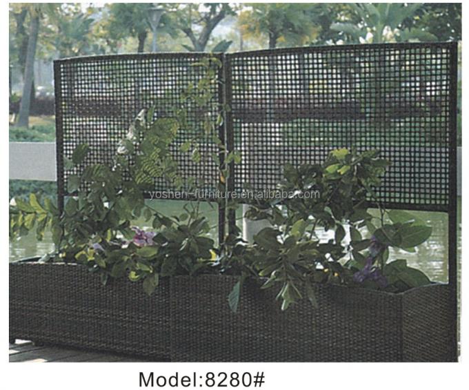 Fabricados para oficinas, hoteles y decoración Panel de pared de partición Pantalla de pared plegable Cerco de jardín plegable 3